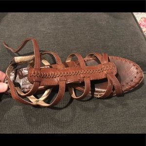 Frye Sandals Size 6.5 Brown